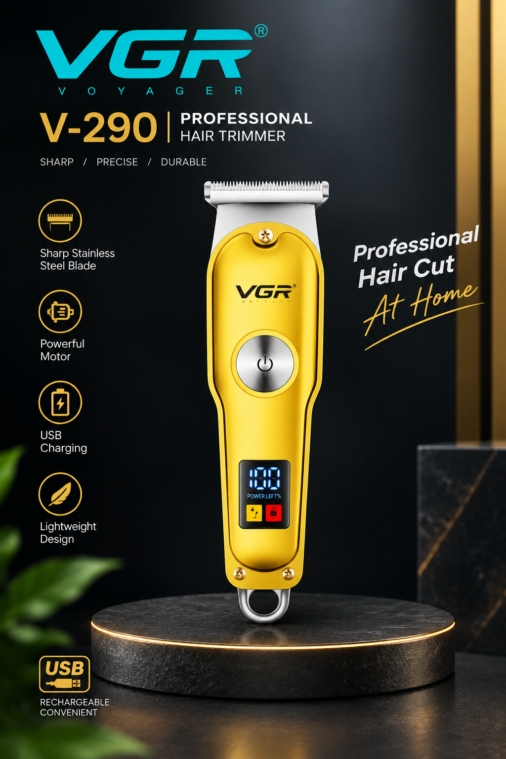ماشین اصلاح مو برند VGRکد V290